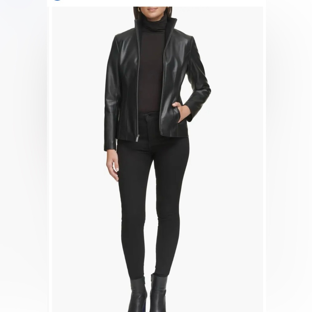 NEW Kenneth Cole Women's Black XXL Jacket